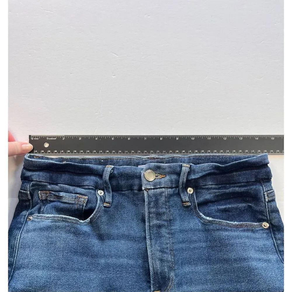 Good American Good Legs High Rise Skinny Jeans Size 14/32 24